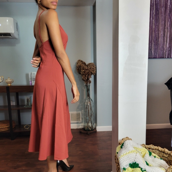 Thakoon Rust Slip Dress - Picture 12 of 16